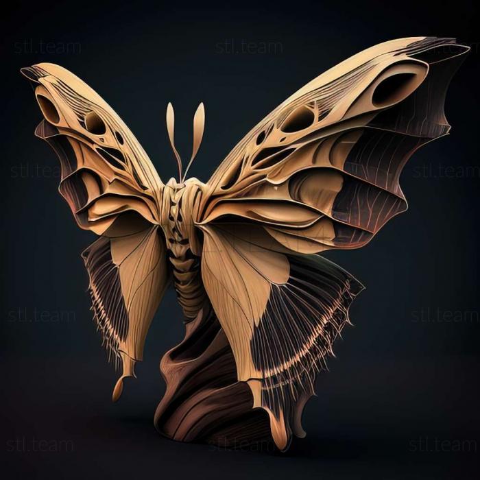 3D model Papilio crino (STL)